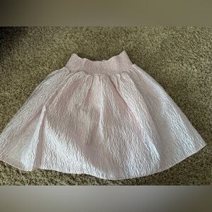 Sister Jane jacquard midi skirt in light pink small never worn nwot